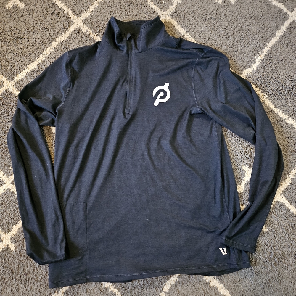 Vuori Navy Blue Quarter-Zip Sweatshirt